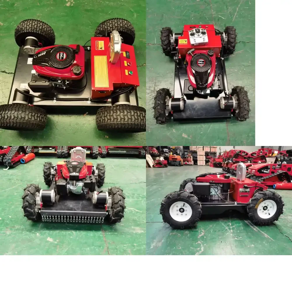 HT550 Remote Control Lawn Mower with LONCIN 196CC Engine
