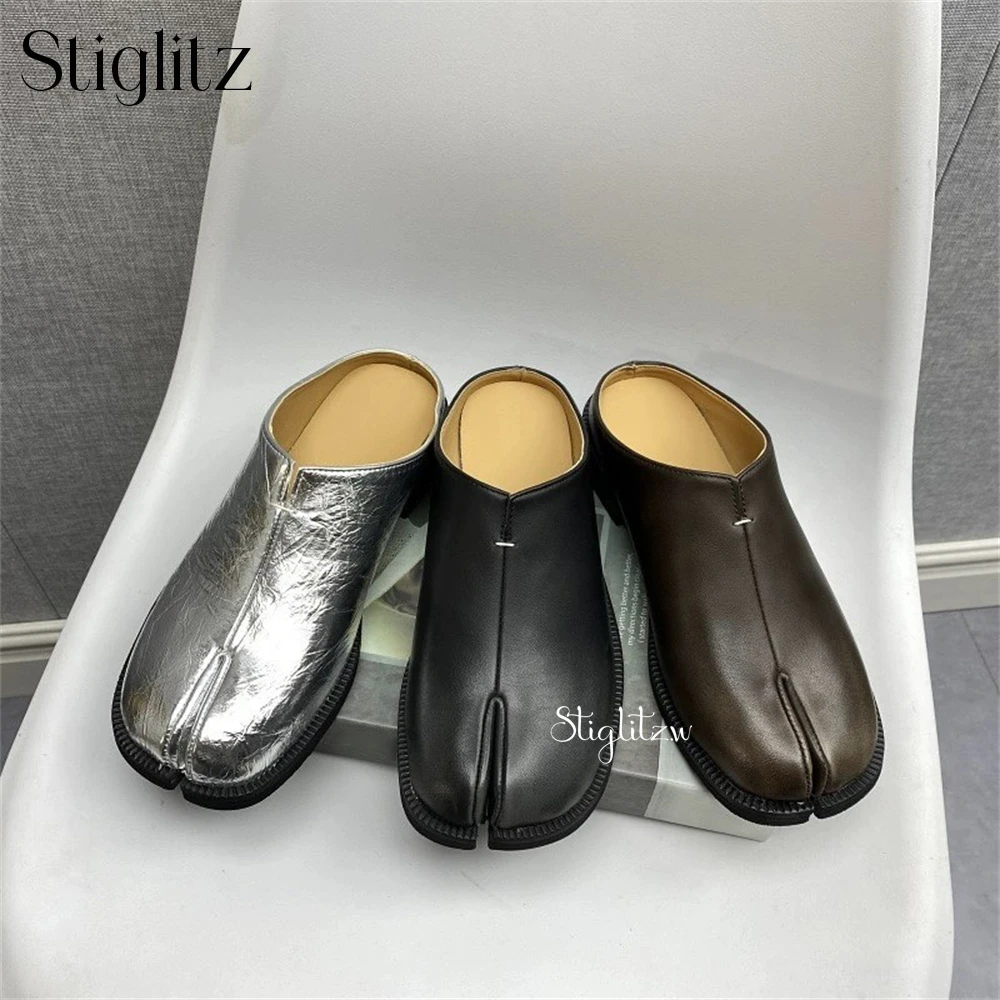 Tabi-Zapatillas de lujo personalizadas para hombre, zapatos hechos a mano, cómodos, informales, sin cordones, varios colores, novedad de verano