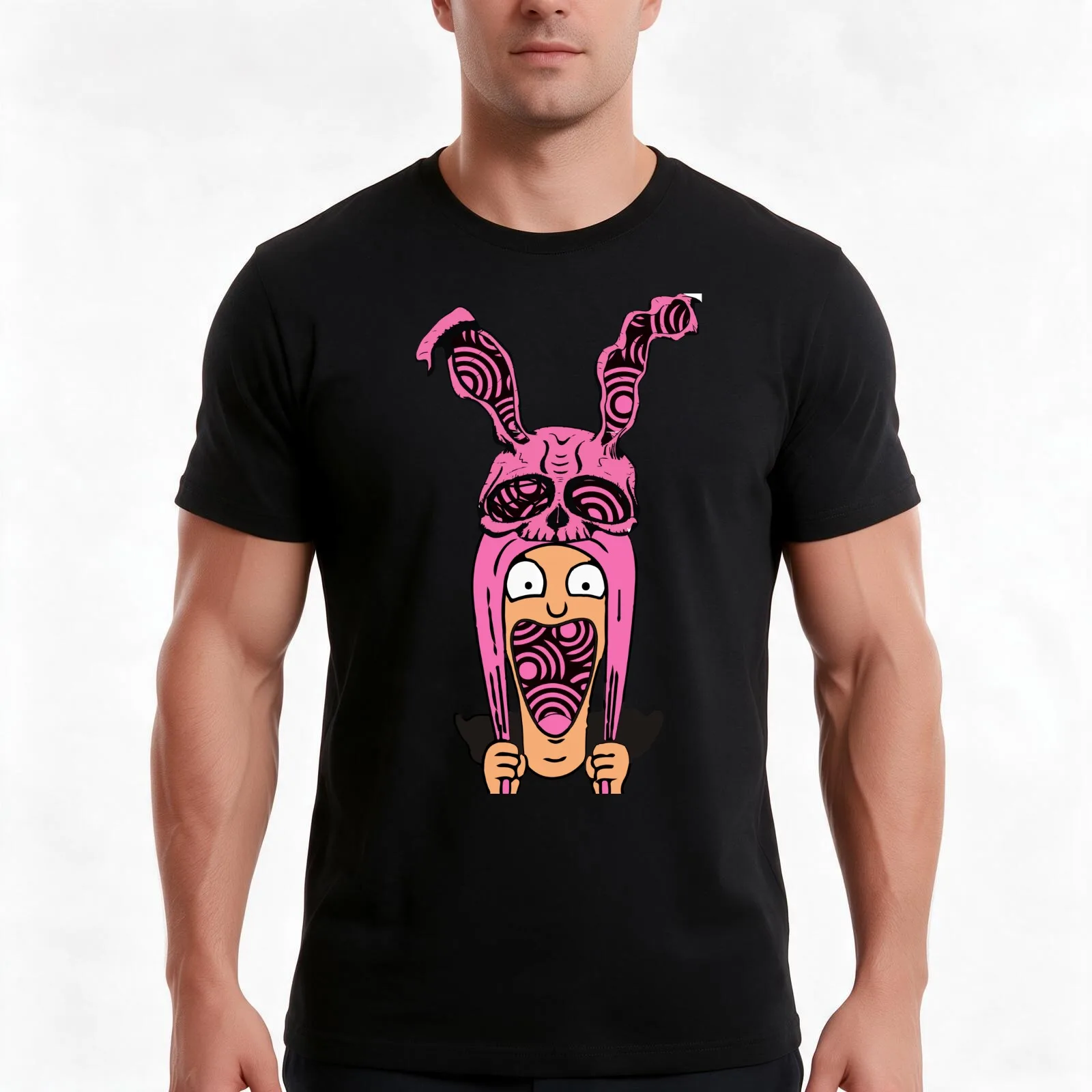 Louise Darko variant 2 T-Shirt, Summer Casual Cotton Tee, Oversized Streetwear Tops, Vintage Graphic Print, Unisex Men Women