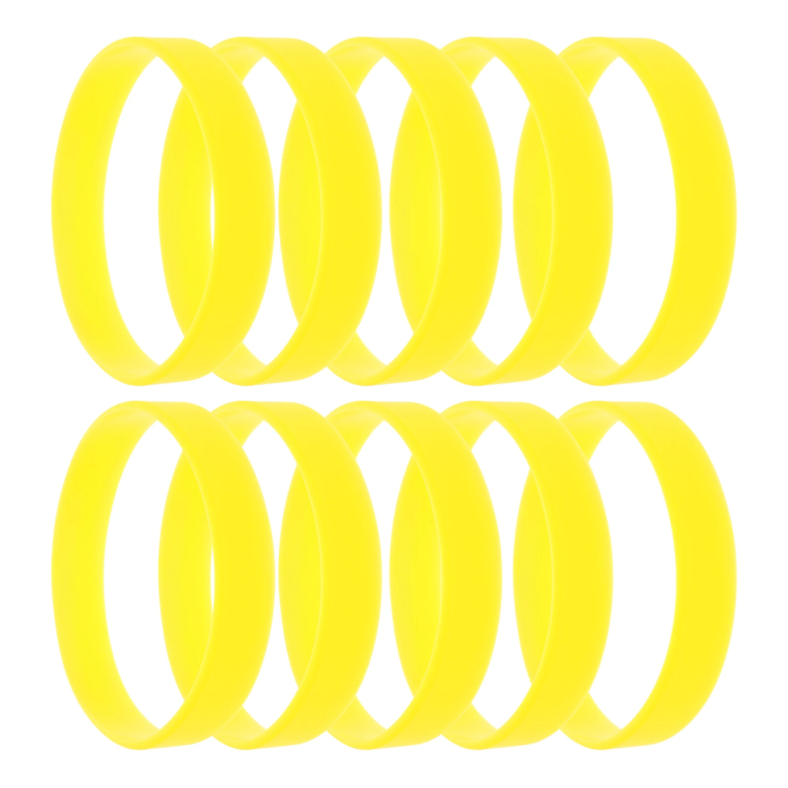 

50 Pcs Bracelets Colored Bands Wristbands for Party Stretchable Gel Silicone Wrist Bands Straps Bulk Fashion Accessories