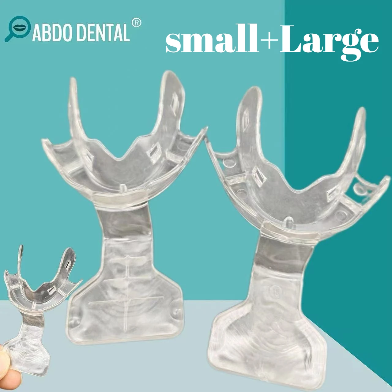 

Стоматологические оттискные ложки FCB с пластиковым каркасом, беззатяжные, для аутоклавирования, малые+большие