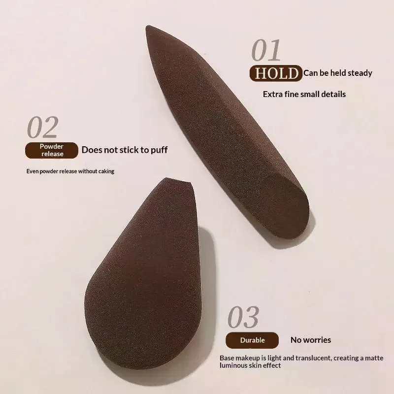 

Detailed Makeup Sponge Face Blenders For Powder Cream Foundation Cosmetic Tools Shaped Contour Concealer Brightening