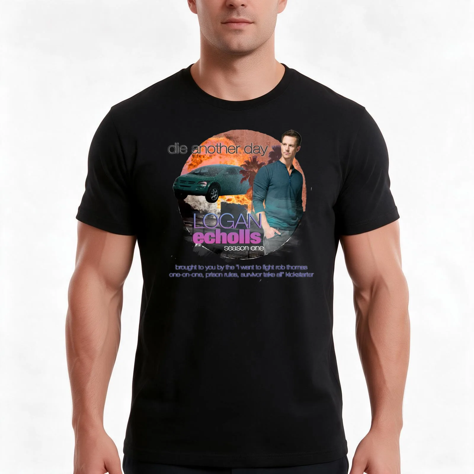 logan echolls season 1 - version 2 T-Shirt Summer Casual Cotton Tee Oversized Streetwear Tops Vintage Graphic Print
