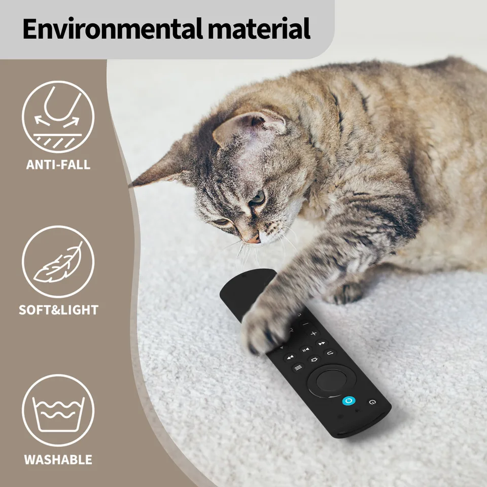 Funda para control remoto de Fire TV Stick 4K Max de segunda generación, compatible con TVs Toshiba e Insignia, control por voz NS-RCFNA-21 6