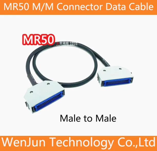 macho e macho conector do cabo mr50 femea para femea cabo de dados serie a03b fio de conexao mr50l para io alta qualidade mr50 01