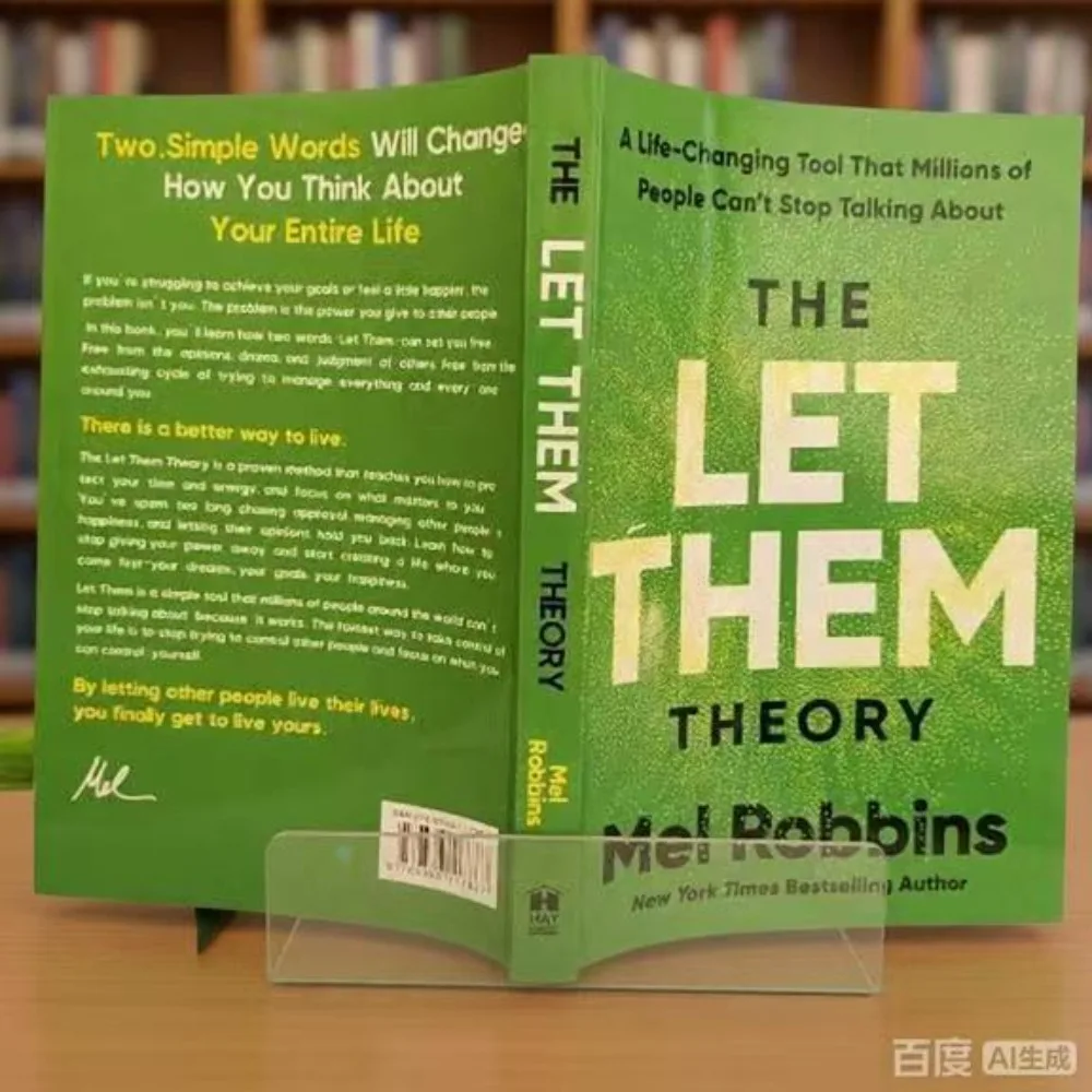 The Let Them Theory Mel Robbins NYT Bestseller English Paperback Boundaries Mental Health Self Help Free Shipping