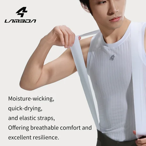 Imagen 2 del producto LAMEDA-Baberos de ciclismo para hombre, Jersey de ciclismo MTB, pantalones 3D, Baberos de ciclismo transpirables, mallas, primavera y otoño