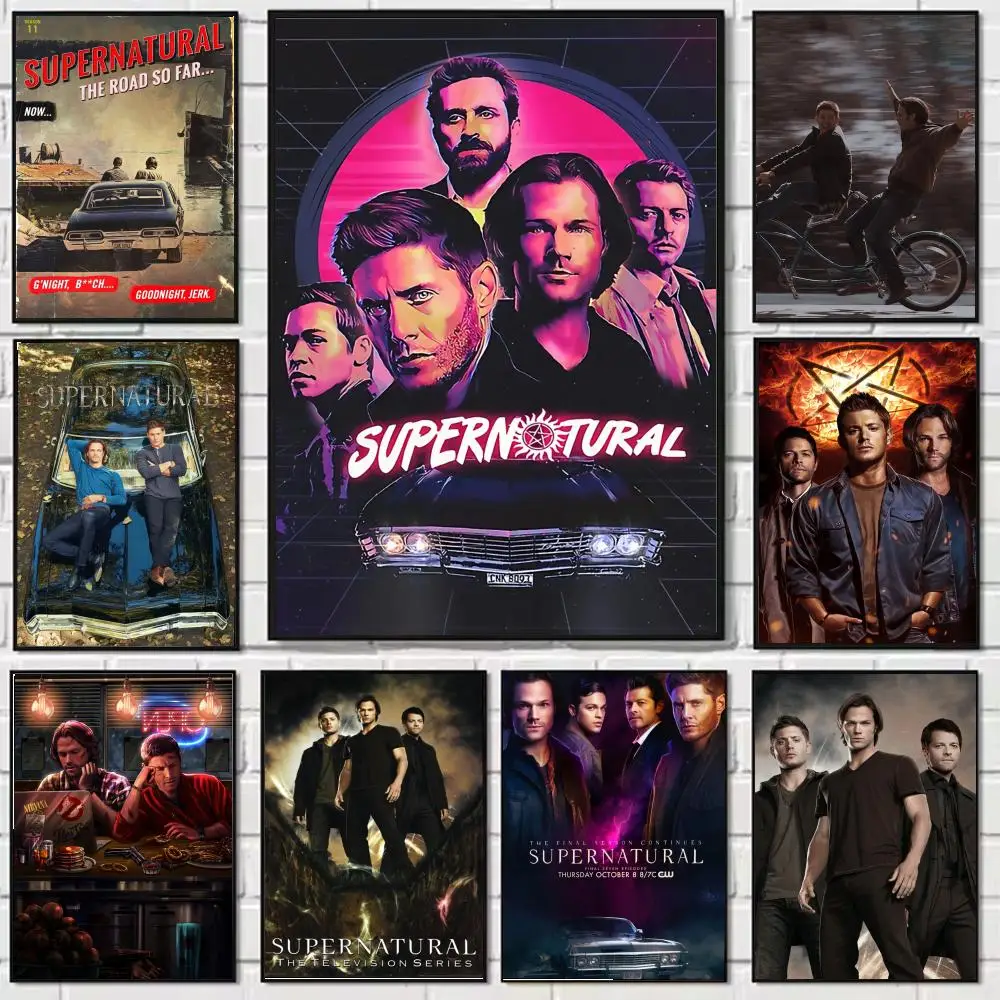 

Серия «Сверхъестественное», постер с фильмом, декоративные настенные художественные наклейки, настенная роспись, фотопринт для дома, гостиной, прихожей, декор