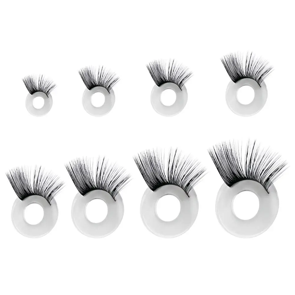 New 1pair False Eyelashes Black DIY Toy Eyelashes 9-30mm Handmade Dolls Eyelashes for Blythe