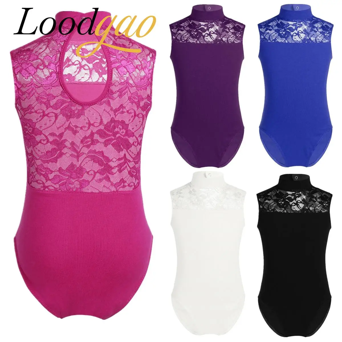 

Skating Leotard For Children Kid Professional Ballet Bodysuit Lace Dance Jumpsuits Girls Gymnastics Leotard Ballerina Clothes