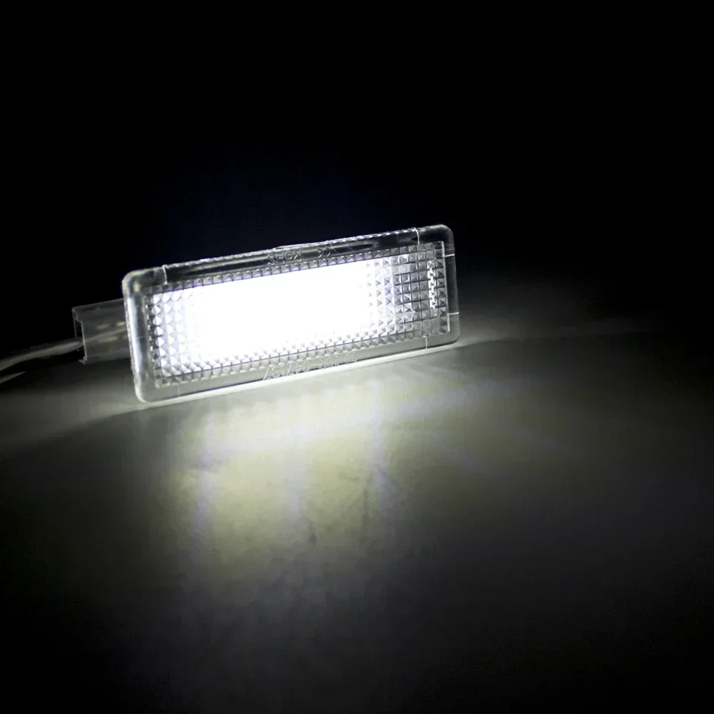 2PCS LED Courtesy Footwell Under Door Interior Light 63316972605 For BMW E60 E70 E90 E92 E93 E87 E88 F02 F10 F20 X5 M3 MINI Z4