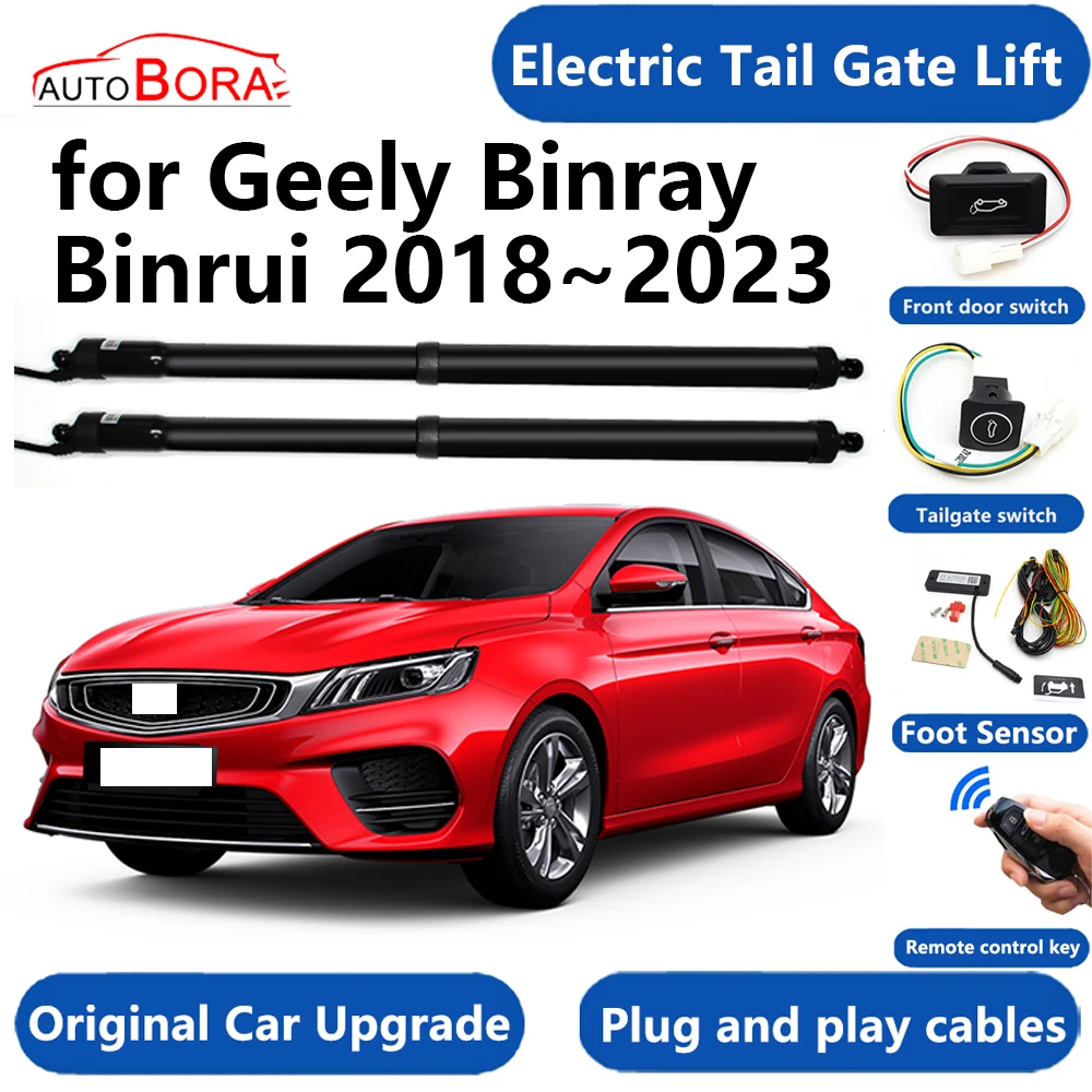 

AutoBora Car Electric Tail Gate Lift System Power Liftgate Kit Auto Automatic Tailgate Opener for Geely Binray Binrui 2018~2023