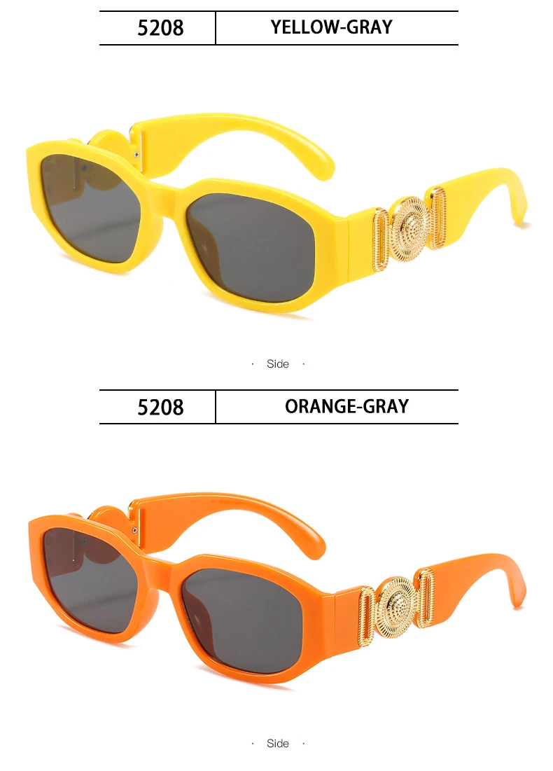 Vintage Quadratische Luxus Kleine Rahmen Sonnenbrille Männer Frauen Rechteck Marke Design Fashion Square Sonnenbrille Shades Vintage Gläser – Detail 15
