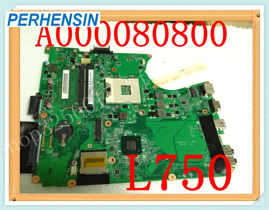 For Toshiba Satellite L755 Laptop MOTHERBOARD A000080800  100% Test OK Free Shipping
