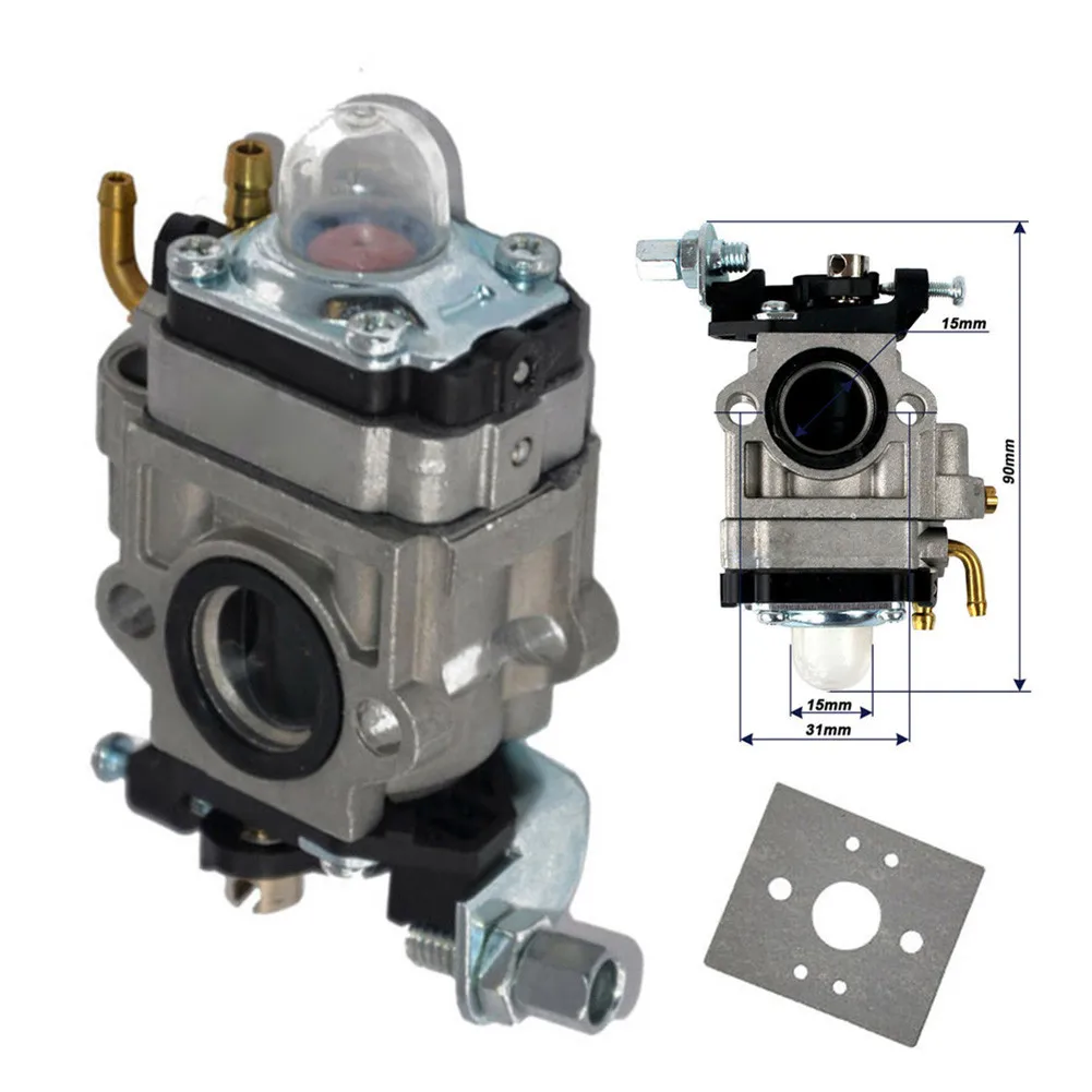 Carburetor Part for 52cc Gas-Powered Trimmers for BRAST Zippers and Other Compatible Brush Cutters for 23/25/26ccm Mowing Needs