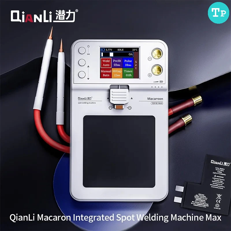 Tp Spot Welder QianLi Macaron MAX Portable Spot Welding Machine Battery Spot Welder for iPhone Battery Replacement Repair Tool