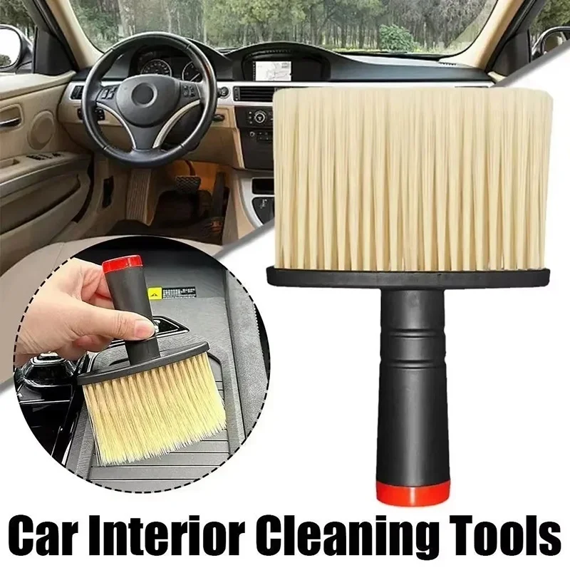 Car Wash Brush Dust Remover Car Air Detailing Conditioner Outlet Dust Removal Brush Soft Bristles Brushes for Car Cleaning Tools