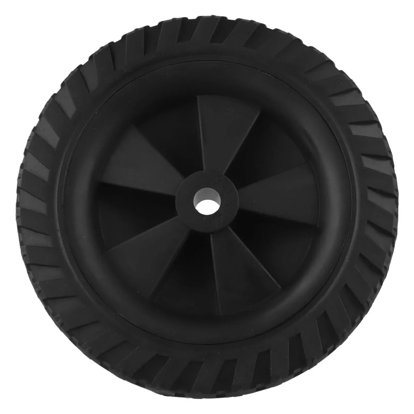 

7inch Air Compressor Wheels Replacement Parts Shock Absorption Non-Slip Silent Air Compressor Caster Wheels Come With Screws