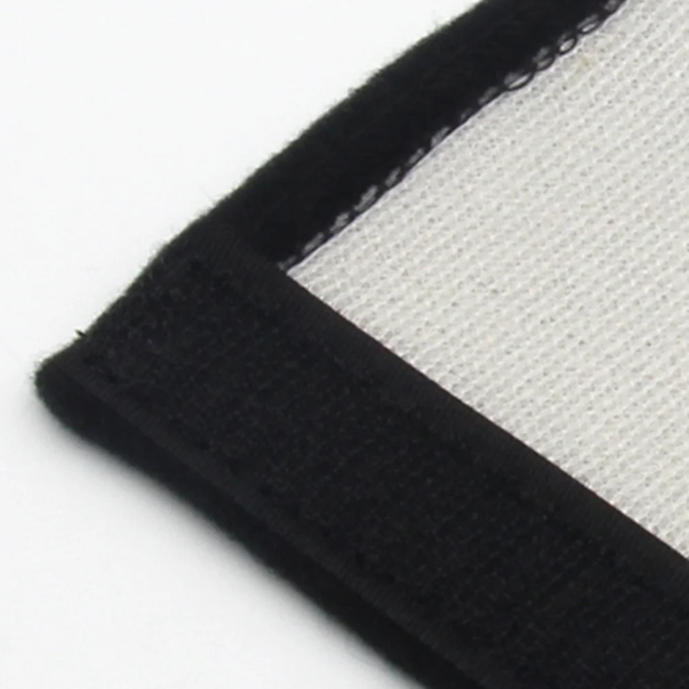 

6Pcs Safety Shoulder Strap Covers Black Cotton Protection Pads Cushion Soft Skin Friendly Protectors