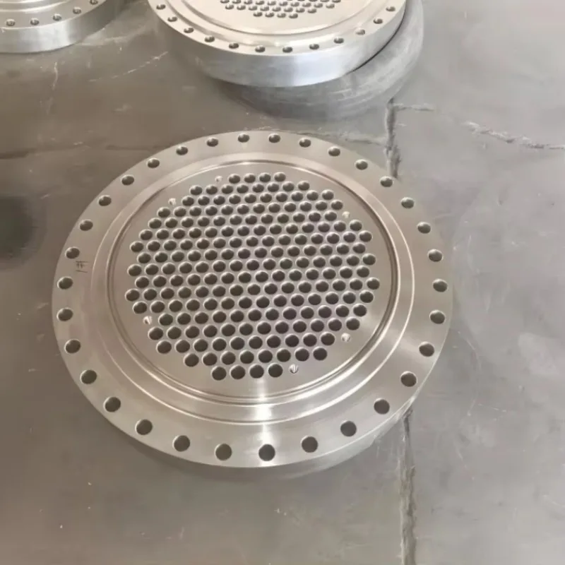 Customized durable heat exchanger baffle flange perforated filter tube sheet high-quality material