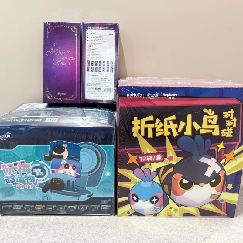 

Mihoyo'S New Honkai: Star Rail Оригами Bird Пара Пара Пара серии Мини-сумка для детей Коллекционные игрушки Рождественский подарок Кошачий торт