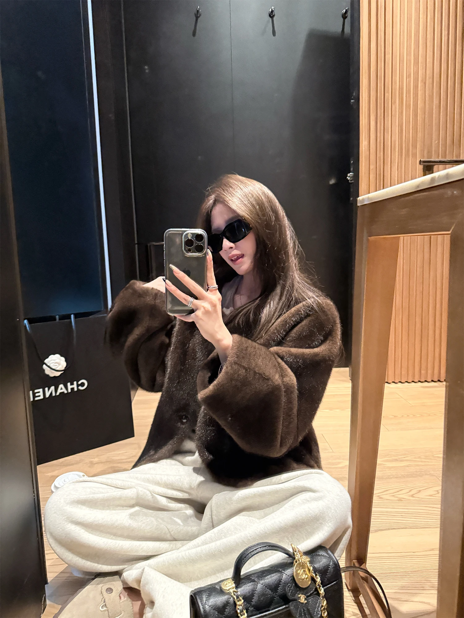 

Ультраплотная куртка из искусственного меха норки Superniniyy: Эко-пальто с эффектом натурального меха для женщин, зимняя верхняя одежда с круглым вырезом