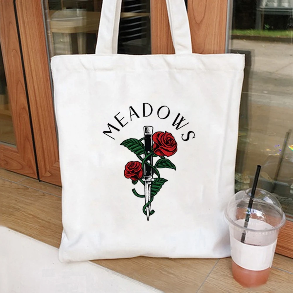 Haunting Adeline tote bag and Little Mouse Dark Romance sjm Merch HD Carlton Smut Reader Bookstagram Zade Meadows Canvas Bag