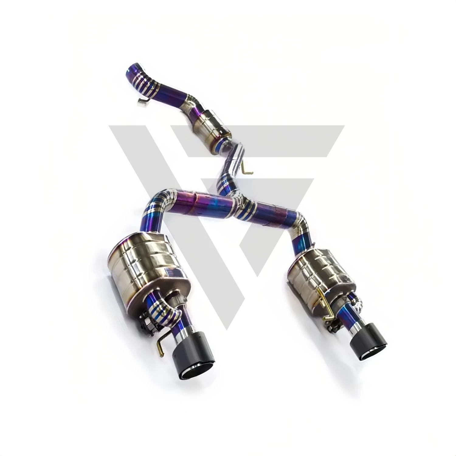 عادم ECCF Valvetronic من التيتانيوم Catback لسيارة VW CC 2.0T ترقية أداء صوت العادم العدواني سهلة التركيب #2