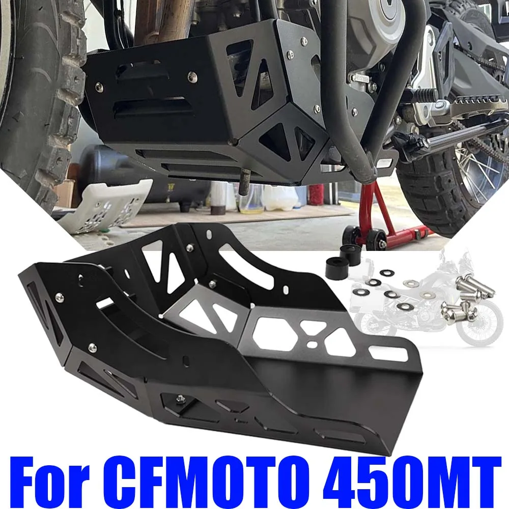 

Motorcycle Engine Chassis Guard Protection Cover Skid Plate Sump Bash Plate Protector For CFMOTO CF MOTO 450MT MT450 MT 450 MT