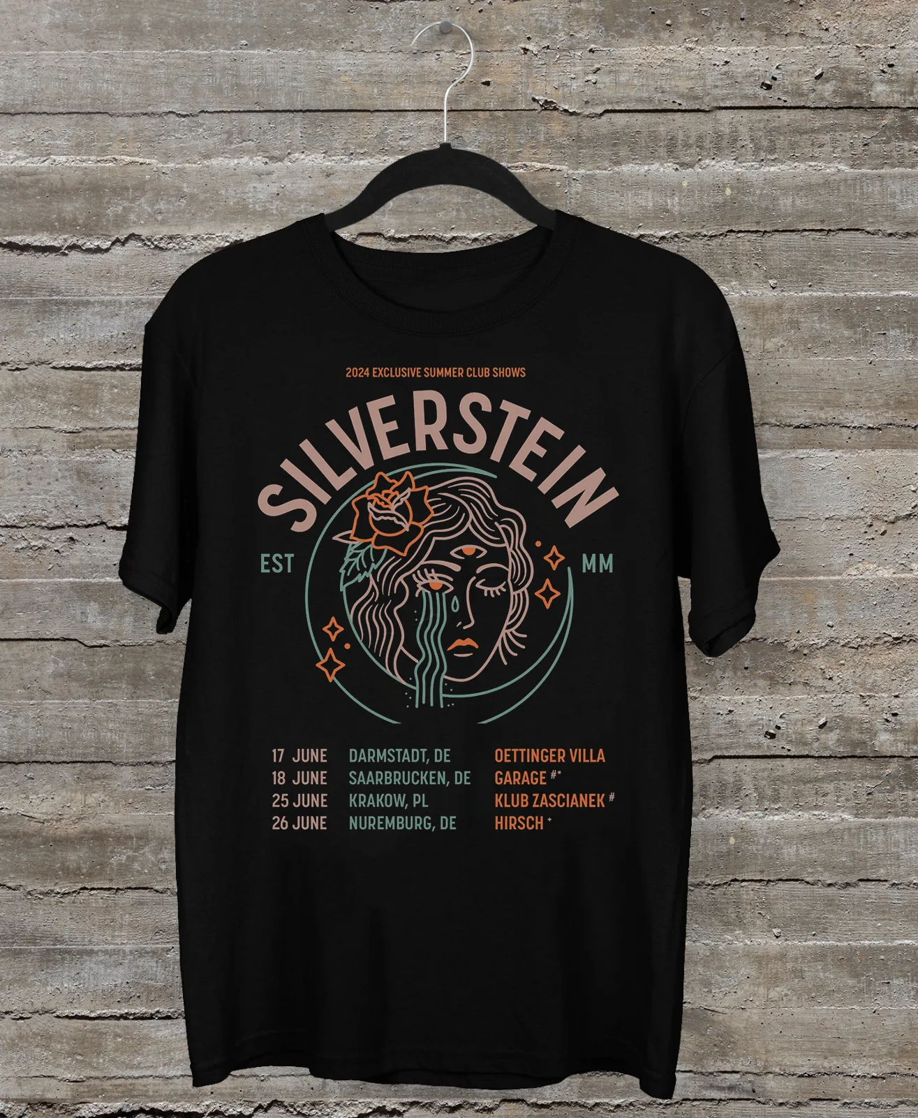 

Rare Silverstein Band Cotton Short Sleeve Gift For Fan S to 5XL T shirt S5178