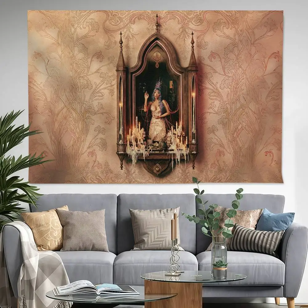 M-Melanie Singer Martinez HADES 150x200cm 60x90cm Flag Decoration Outdoor Picnic Party Home Camping Party Art Hanging Banner