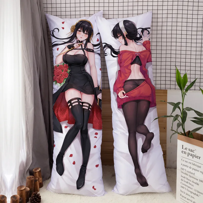 SPY FAMILY Yor Forger Dakimakura Thorn Princess Cosplay Home Bedding Pillow Case Hugging Anime Body Pillow Cover Otaku Gifts