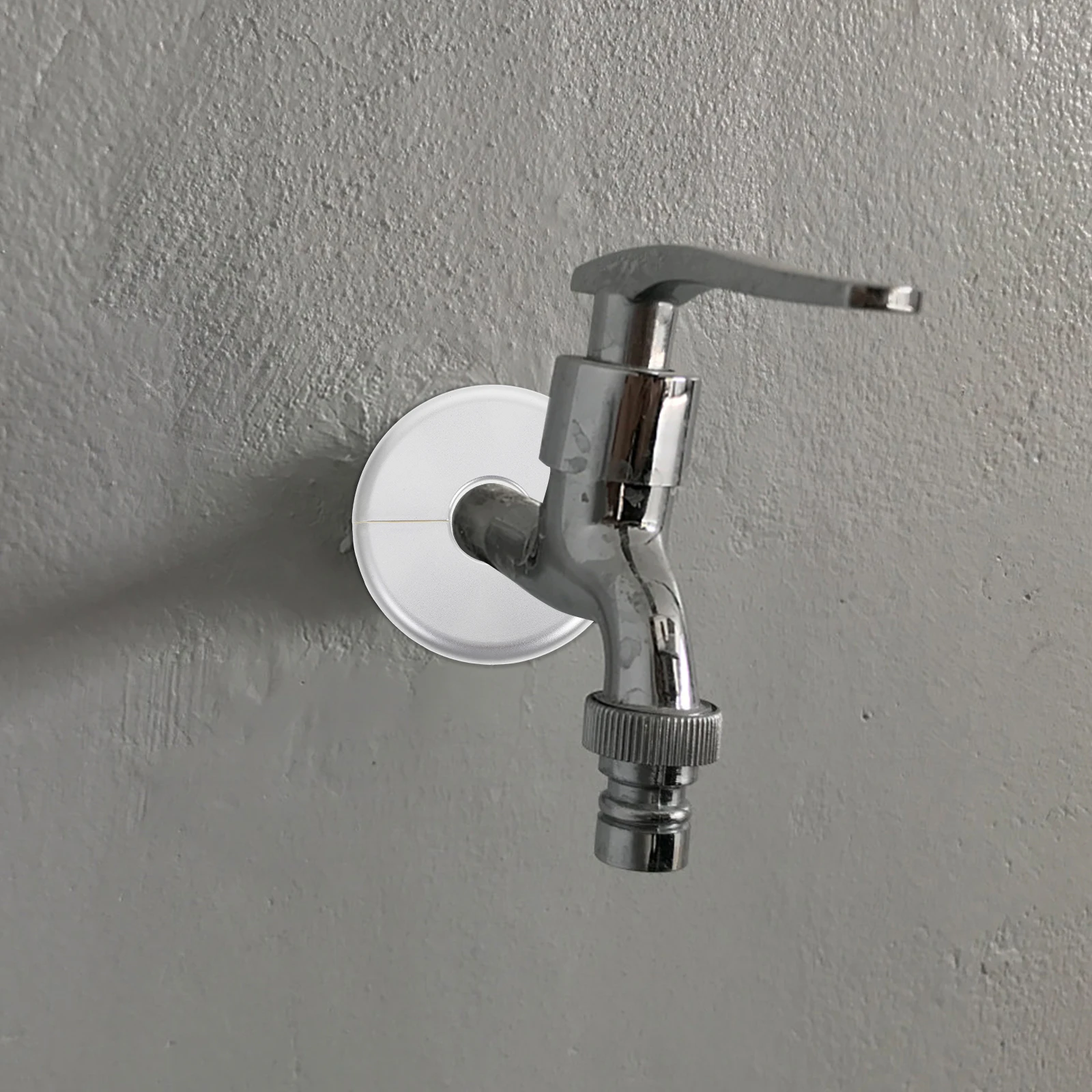 

4Pcs Pool Ladder Covers Durable Handrail Tubing Replacement for Inground Pool Hole Protection Plumbing Flange Plates