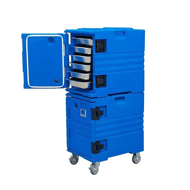 Large Capacity Stainless Steel Electric Insulated Storage Box for Commercial Kitchen Use Outdoor Delivery Food Warmer  x006