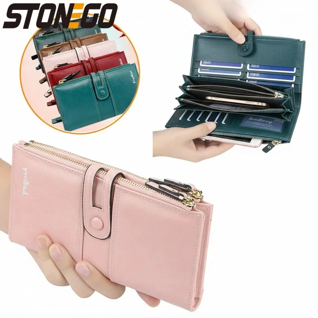 carteira-longa-feminina-multifuncional-bolsa-de-telefone-coreano-ziper-moeda-bolsa-titular-do-cartao-de-grande-capacidade-design-elegante