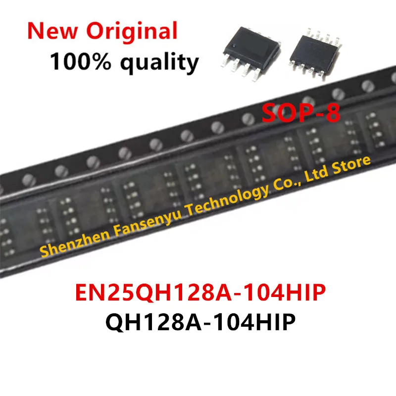 (5-10piece)100% New EN25QH128A-104HIP QH128A-104HIP SOP-8 Chipset