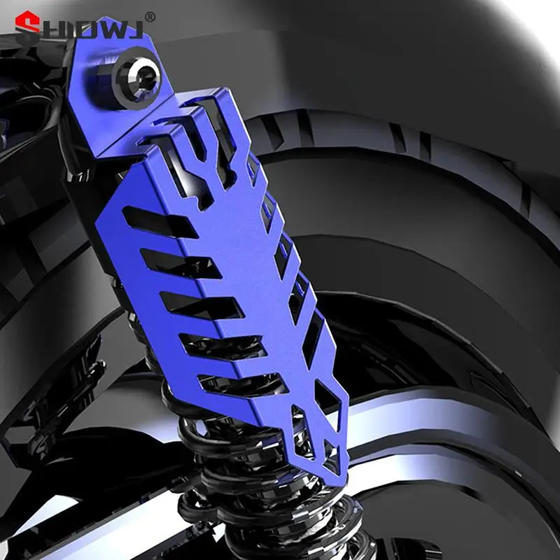 1Pc Motorcycle Shock Absorber Cover Front Rear Fork Decorative Aluminium Protector Universal Refitting Parts Accessories