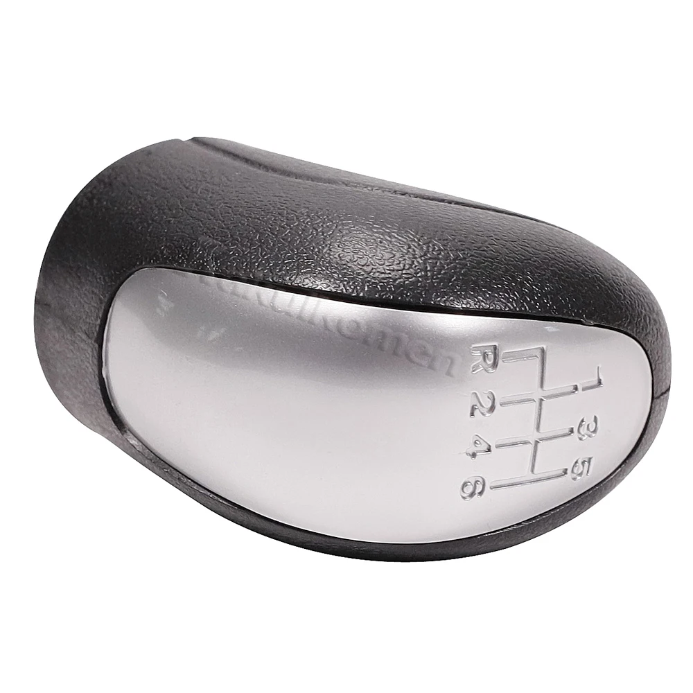 Schaltknauf Schalthebelkopf mit Leder-Manschette für Mercedes Benz Vito Viano W639 2003-2010 Schwarz 6-Gang Schaltgetriebe – Detail 17