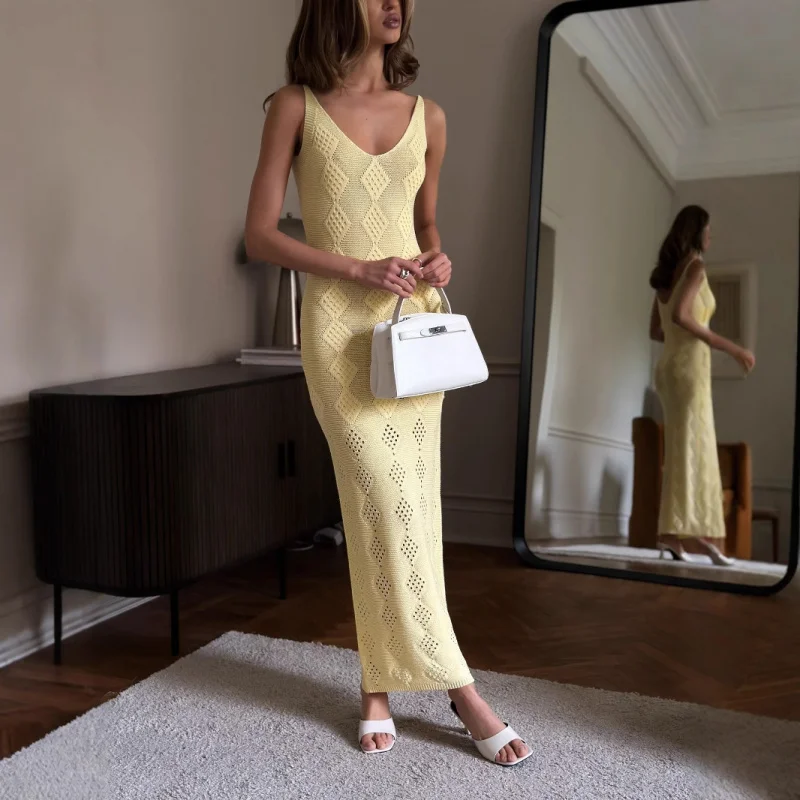

hite Dress for Women Summer French Style Super Fairy Mori Style Strap Dress Waist-Cinching Slimming Long Dress