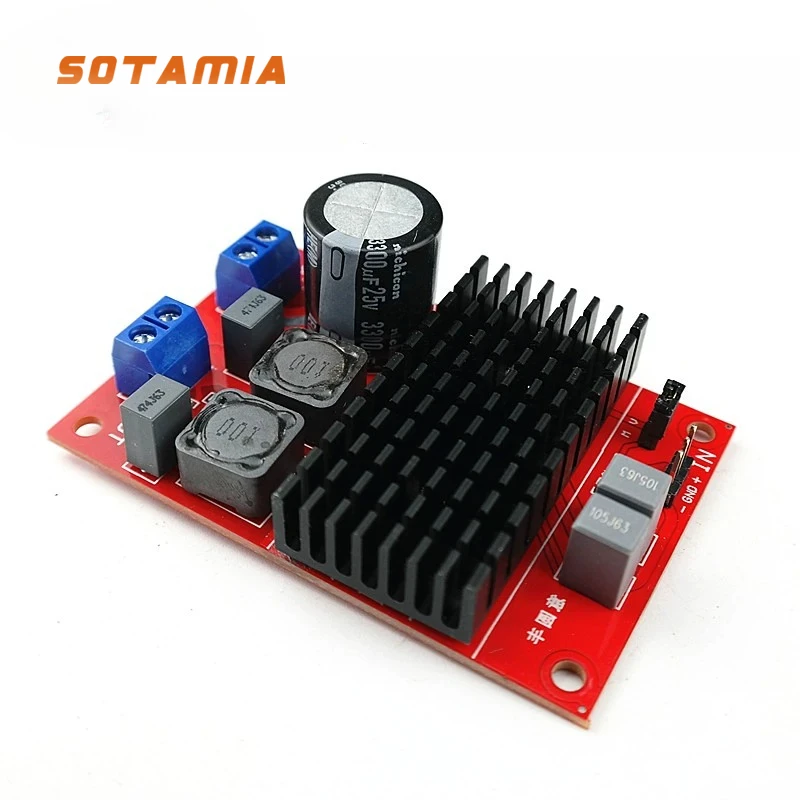 

SOTAMIA TPA3116D2 Плата усилителя мощности 100 Вт Mono BTL Выход Дифференциальный вход Динамик Усилитель звука Мини-домашний аудиоусилитель