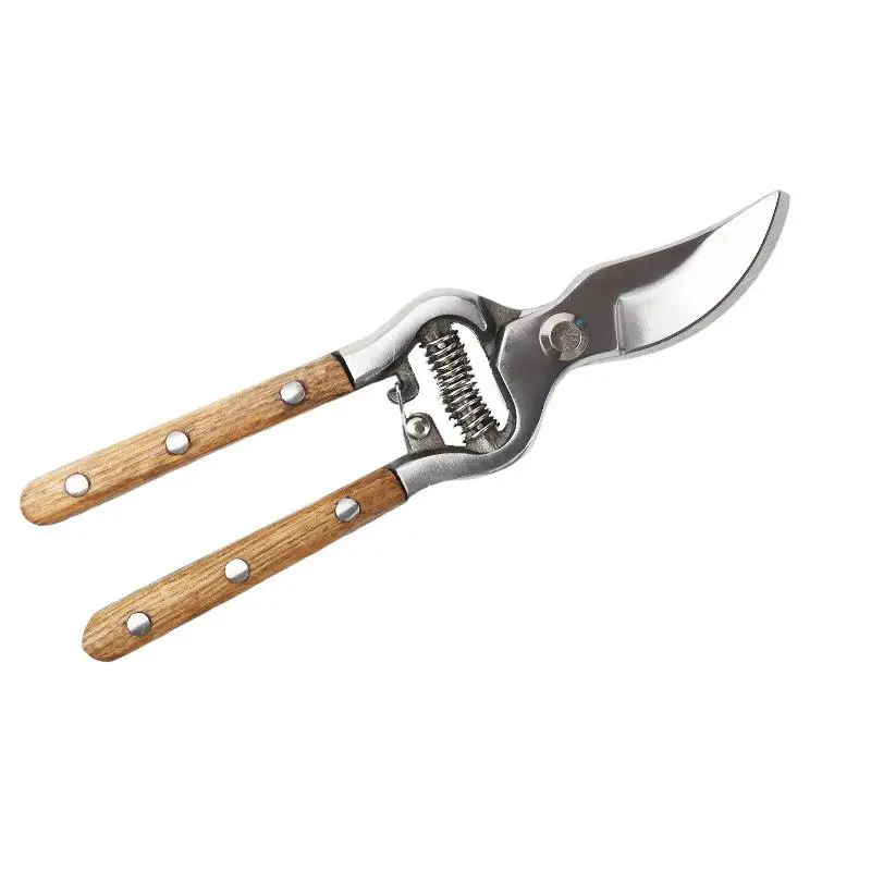 

Ash wooden handle pruning flower clippers garden fruit tree pruning branch pruning scissors