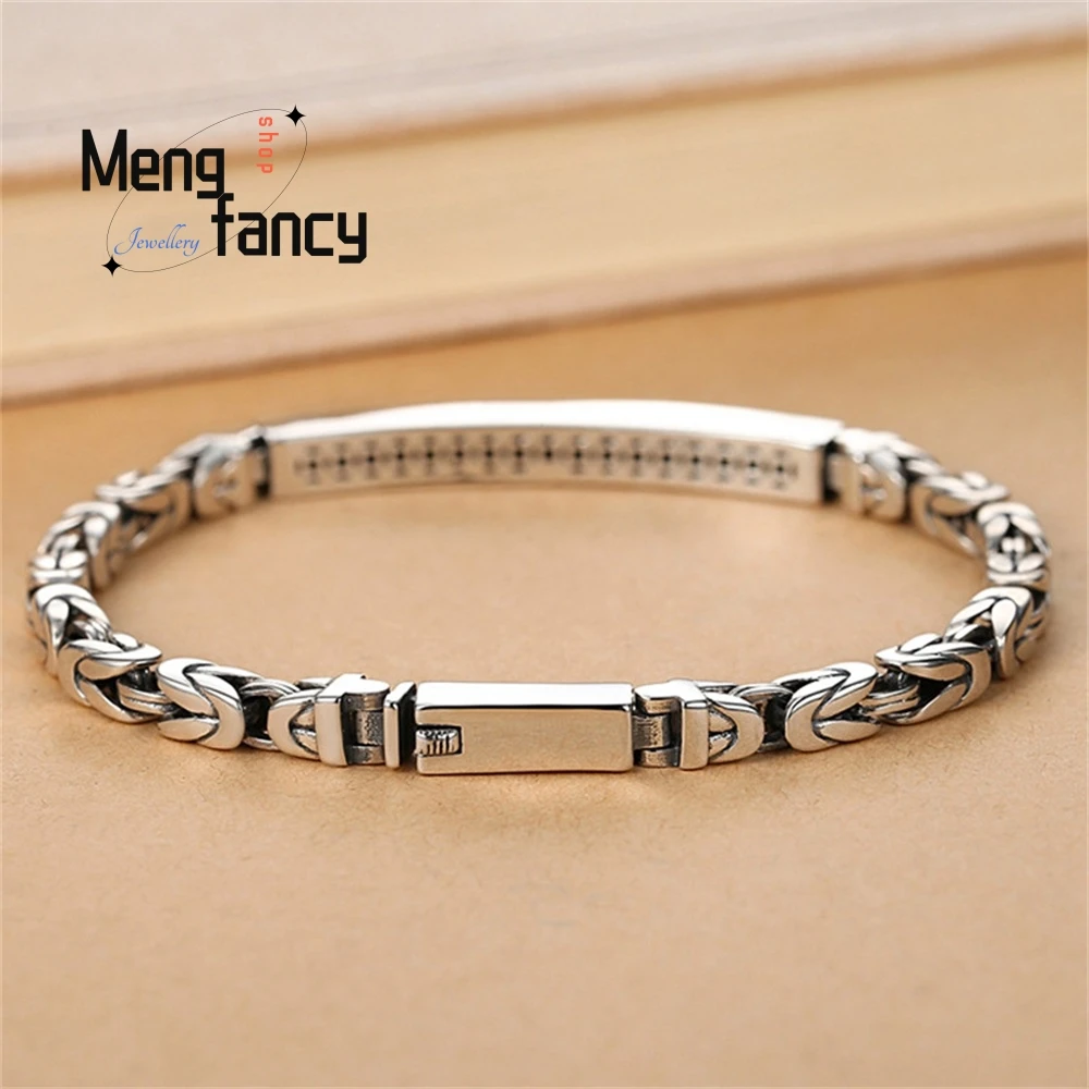 

High - Grade A Pair Of Peace Pattern Couple Bracelets For Men And Women, A Niche Design And Light Luxury Jewelry Fashion Elegant