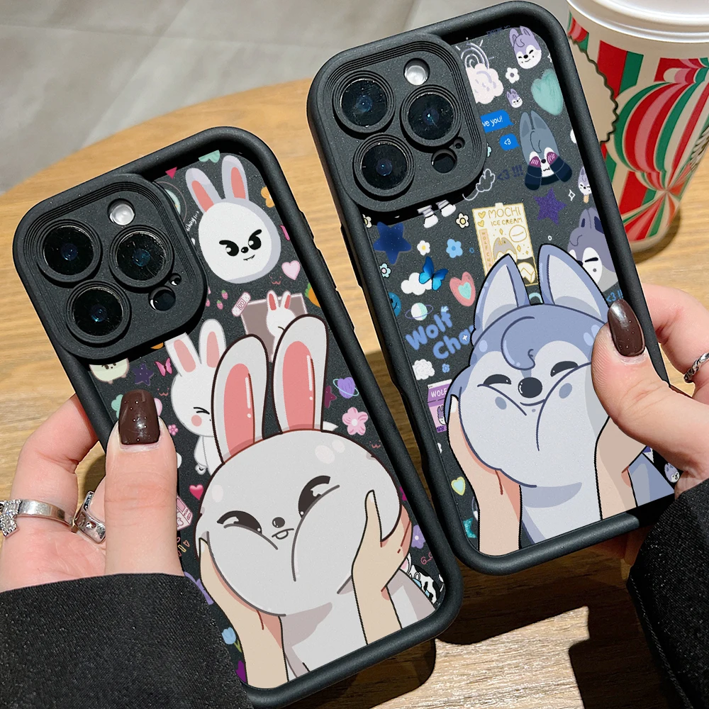 Cartoon K-Kids Strays Handyhülle für Xiaomi Mi 17 15 15T Ultra 14 13 12 T 11 Lite 14T Pro Max 4G 5G Weiche Schutzhülle Cover Funda