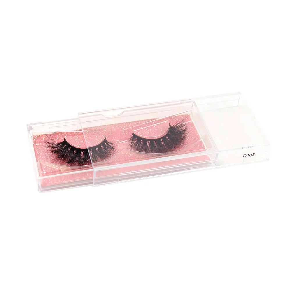 3D Nerz Wimpern Flauschigen Weichen Nerz Falsche Wimpern Dick Wispy Gefälschte Wimpern Natürliche Wimpern Verlängerung Wiederverwendbare Wimpern Make-Up D104