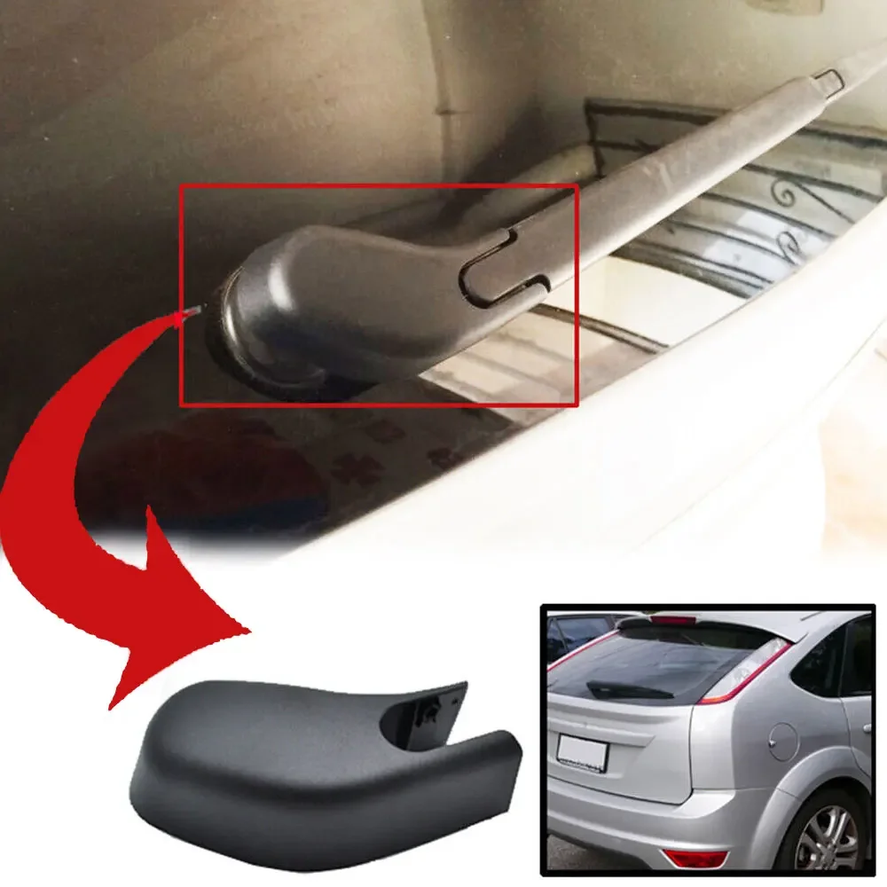 

1Pc Car Rear Screw Cap Wiper Arm Head Nut Cover Cap Car Windscreen Wipers Accessories for Ford Focus MK2 Hatchback 2004-2011