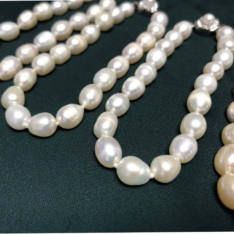 ELEISPL JEWELRY Wholesale 5 Pieces Baroque Mixed Freshwater Pearl Bracelets #2300030-2