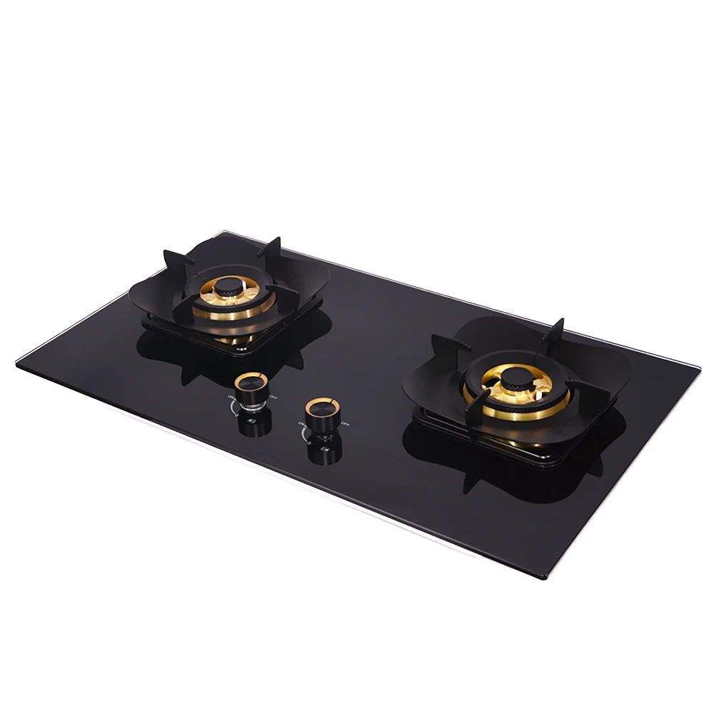 Factory Custom Cheap Good Price Gas Hob Good Price 2 Burners Gas Stove Built in Combination of Gas Stove