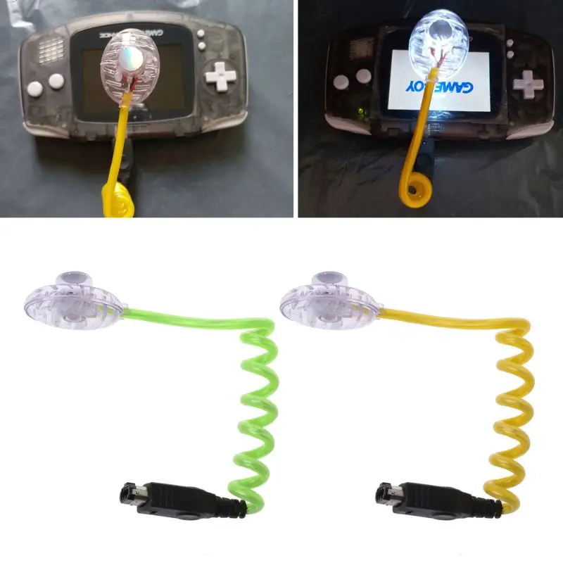 Hohe Qualität Neue Flexible Wurm Licht Beleuchtung LED Lampen für Gameboy GBC GBP Konsole