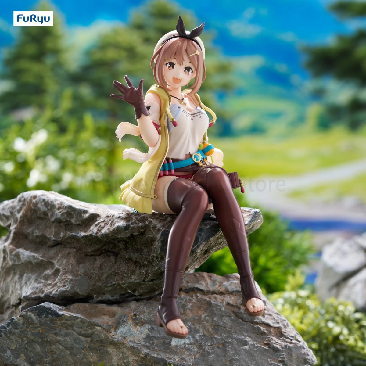 Origineel origineel FuRyu voorgeschilderd KT Model+ Noodle Stopper Figuur Atelier Ryza Reisalin Stout & Wink Ver. Spelfiguur Leuk cadeau