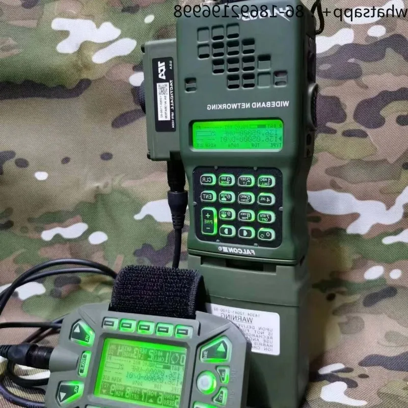 TCA AN/PRC-152A Aluminum Alloy Housing UV Double-stage Walkie-talkie Radio (15W Enhanced Version)